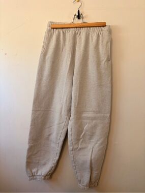 TNA Light Gray Fleece Joggers